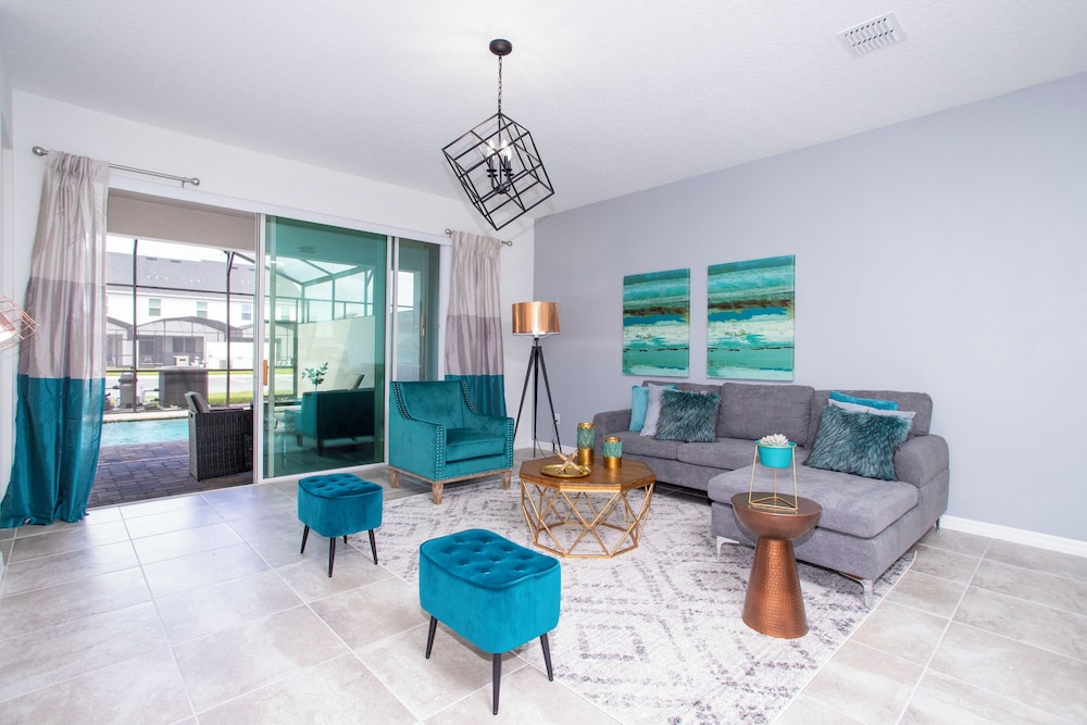 Splendid 3 Bd Close to Disney w Surf Park Solara Resort 2190 Kissimmee - photo 5