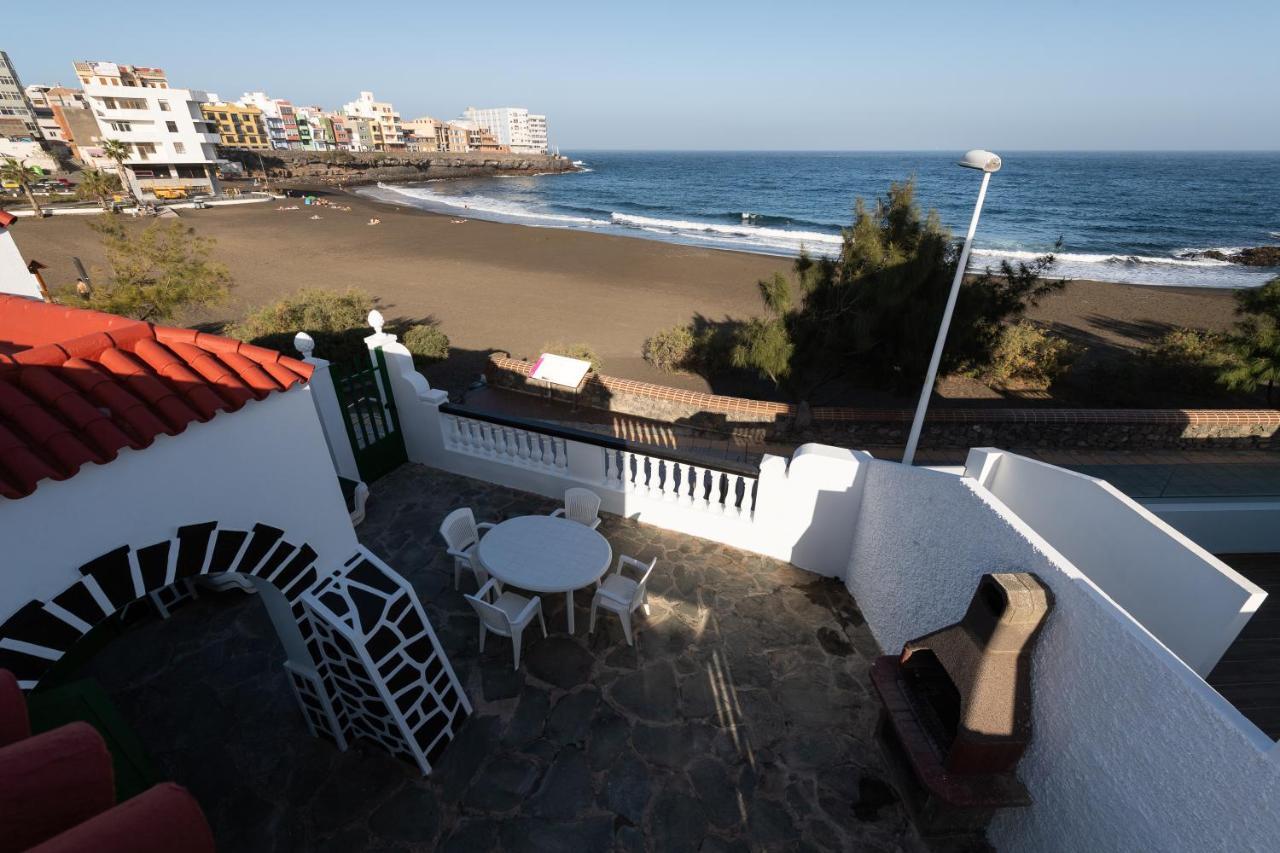First Line of the Beach la Garita in Telde, Spain