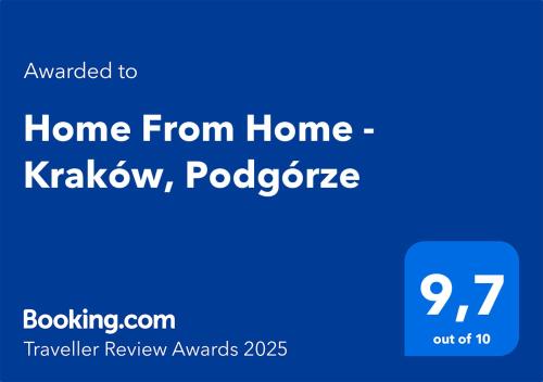 Home From Home Kraków Podgórze — 4-Star Luxury Hotel in Krakow, Poland