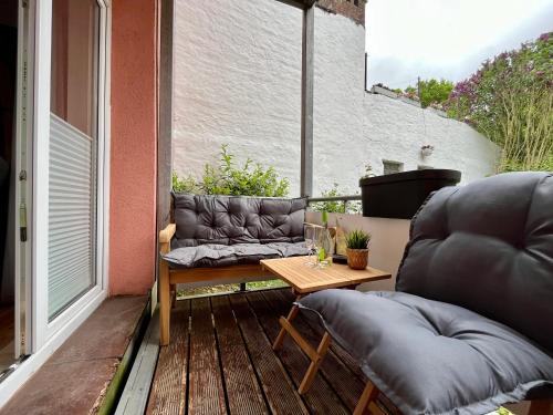 Apartment Meeresbrise mit Balkon — 4-Star Luxury Hotel in Husum, Germany