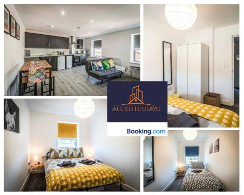 Swan House Apartment 7 2 Bed Apartment Sleeps 5 Free Parking Liverpool close to city centre By ALL ELITE STAYS — 4-Star Luxury Hotel in Liverpool, United Kingdom