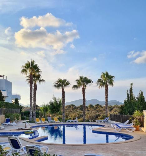 Great penthouse with pool and private roof terrace in Santanyi, Spain