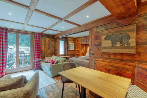 Chamonix Centre Lucille Balcon Vue Imprenable Et Parking in Chamonix-Mont-Blanc, France