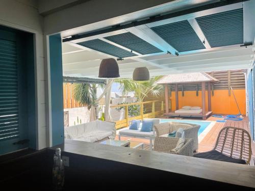 Kaz Cypris in Saint-Paul, Réunion