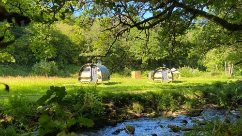 Exclusive Use Riverside Landpods at Wildish Cornwall in Bodmin, United Kingdom