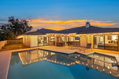 Off Grid Mountaintop Paradise Pool Spa and Games in San Bernardino, United States