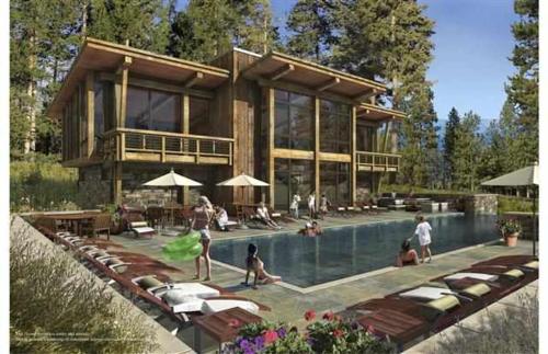 Stellar Ski in Ski out Townhouse 8 Luxury 3 BR w Private Hot Tub and Gym and Pool Access — 4-Star Luxury Hotel in Truckee, United States