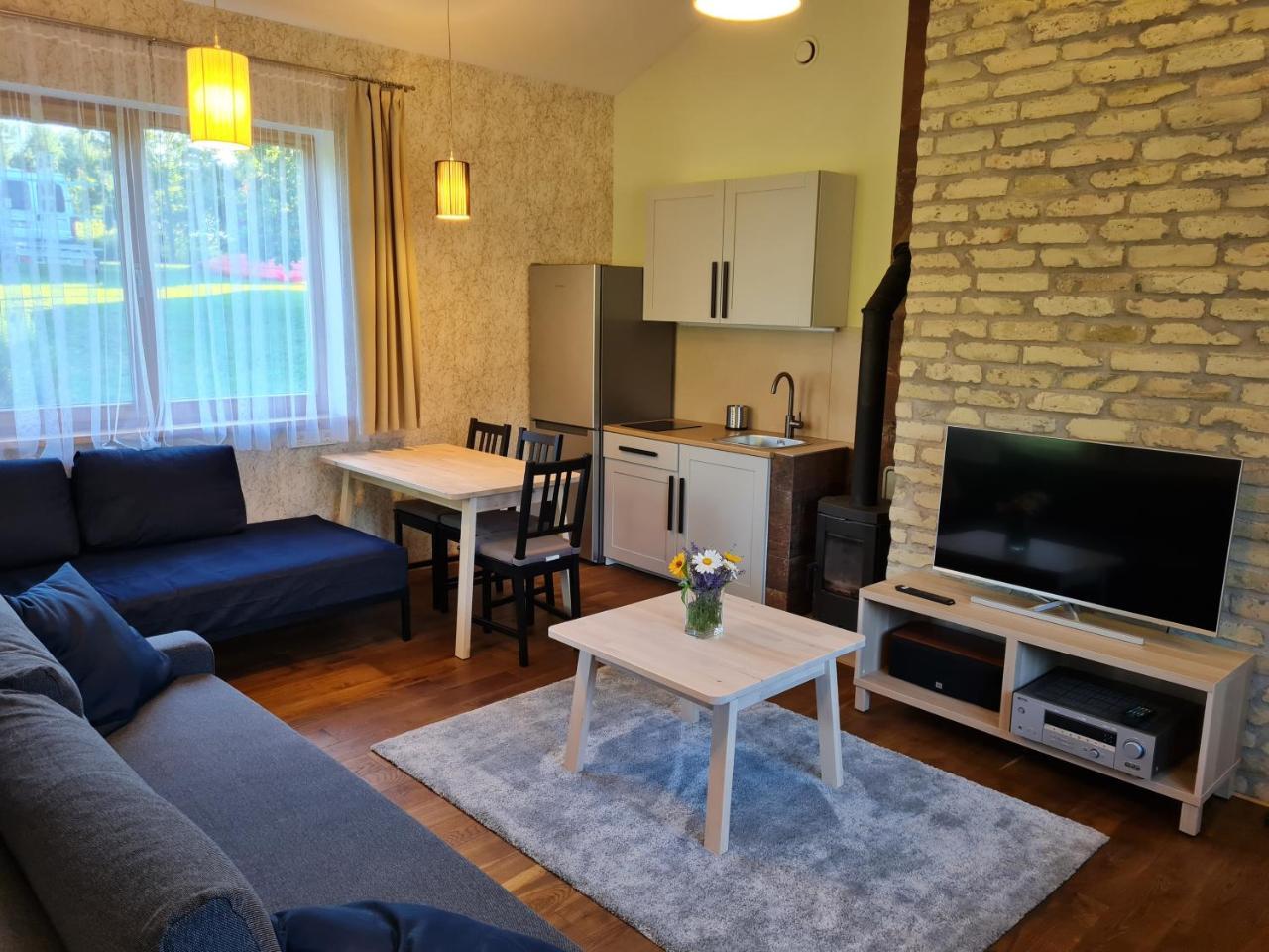 Atostogų namelis pirtis Prie upės in Anyksciai, Lithuania