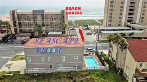 100Ft To Beach Beachview EV charger Heated Pool Jacuzzi in South Padre Island, United States