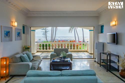 StayVista's Villa Bharat Beachfront serenity with A spacious lawn