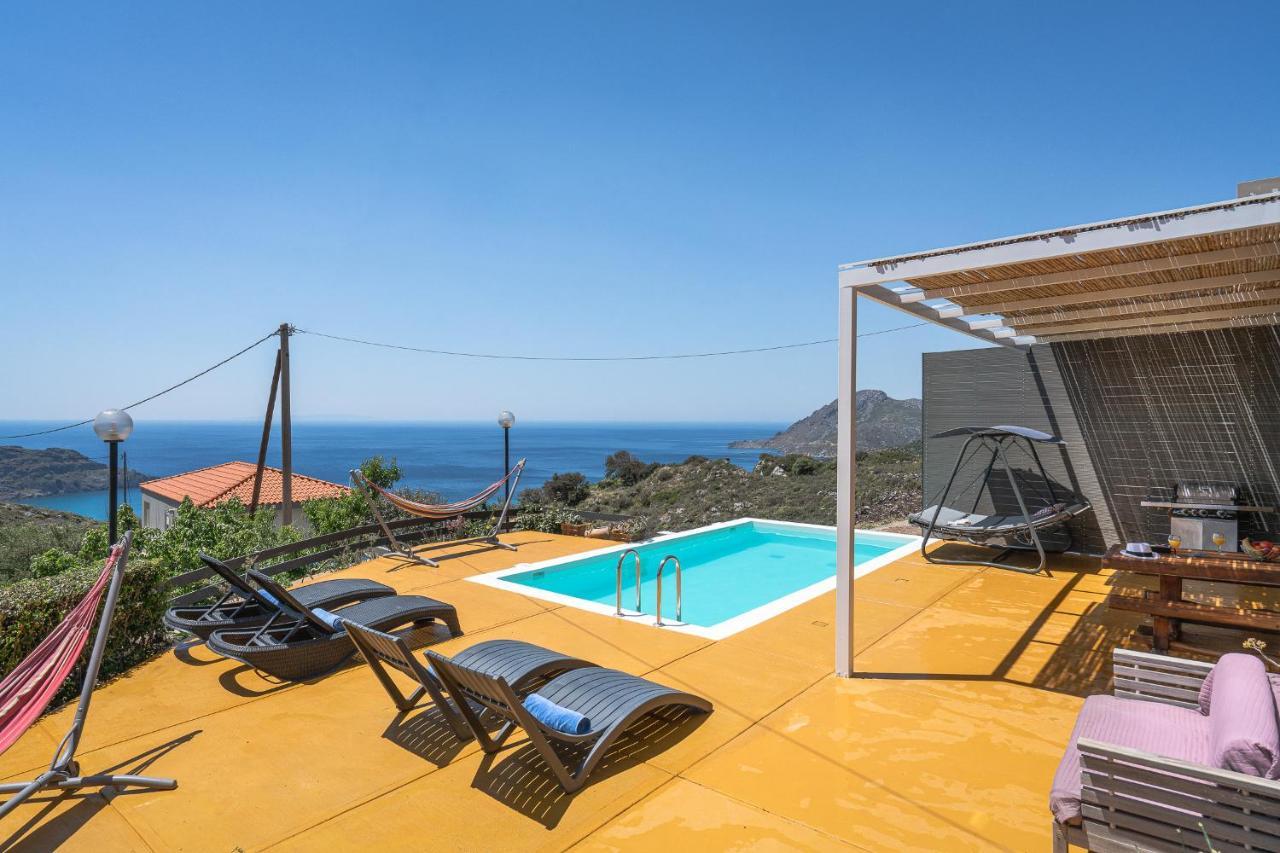 Seaview Villa Mirthios Panorama with Private Swimming Pool And Bbq — 4-Star Luxury Hotel in Agios Vasileios, Greece