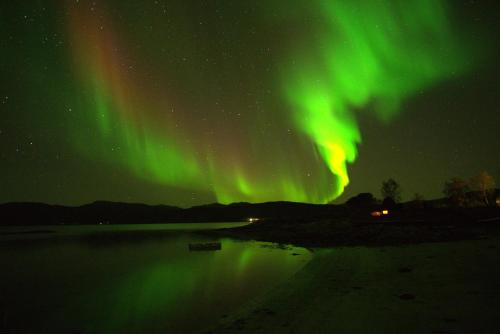 Off the grid cabin on the island of Senja in northern Norway — 4-Star Luxury Hotel in Vangsvika, Norway