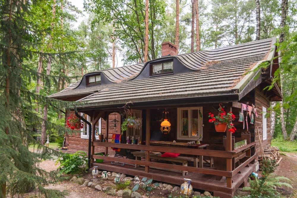 Wooden House in Debki near Baltic Sea Beach — 4-Star Luxury Hotel in Krokowa, Poland