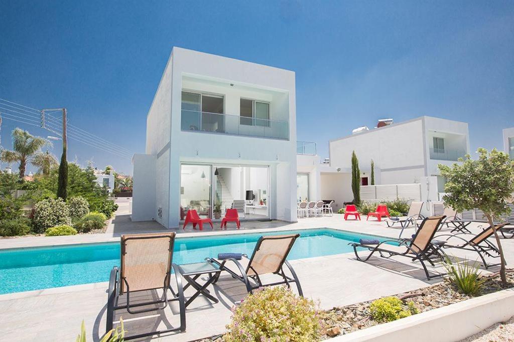 Villa Ochosto Chrysos Stunning 5 Bedroom Protaras Villa Close To Fig Tree