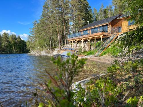 Lilla älg Ferienhaus am Älgsjön in Arvika, Sweden