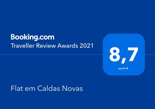 Flat em Caldas Novas — 4-Star Luxury Hotel in Caldas Novas, Brasil