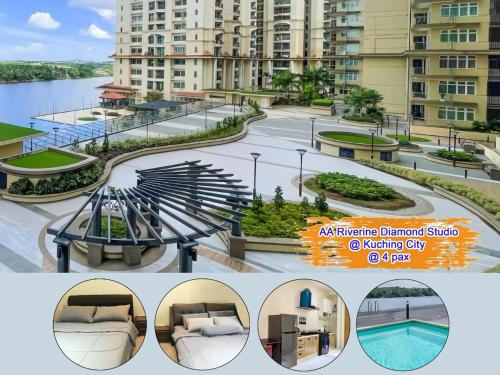 AA Riverine Diamond Studio — 4-Star Luxury Hotel in Kuching, Malaysia