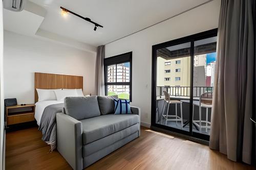 Lindo estúdio recém reformado em Moema - carbon neutral hotel in Sao Paulo
