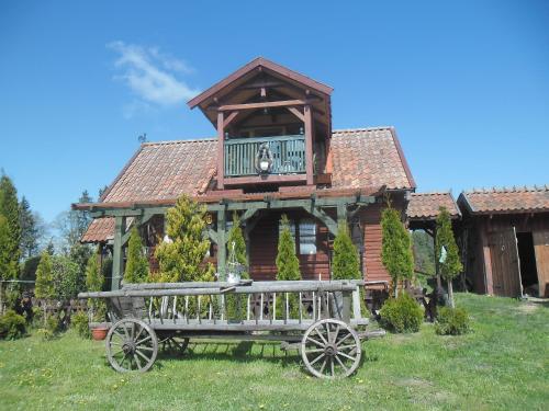 Domek letniskowy Rancho do wynajęcia 7osobowy Rybaczówka — hotel in Banie Mazurskie