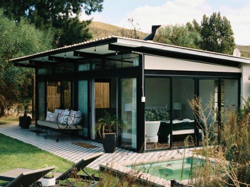 Lily Pond in Worcester, South Africa