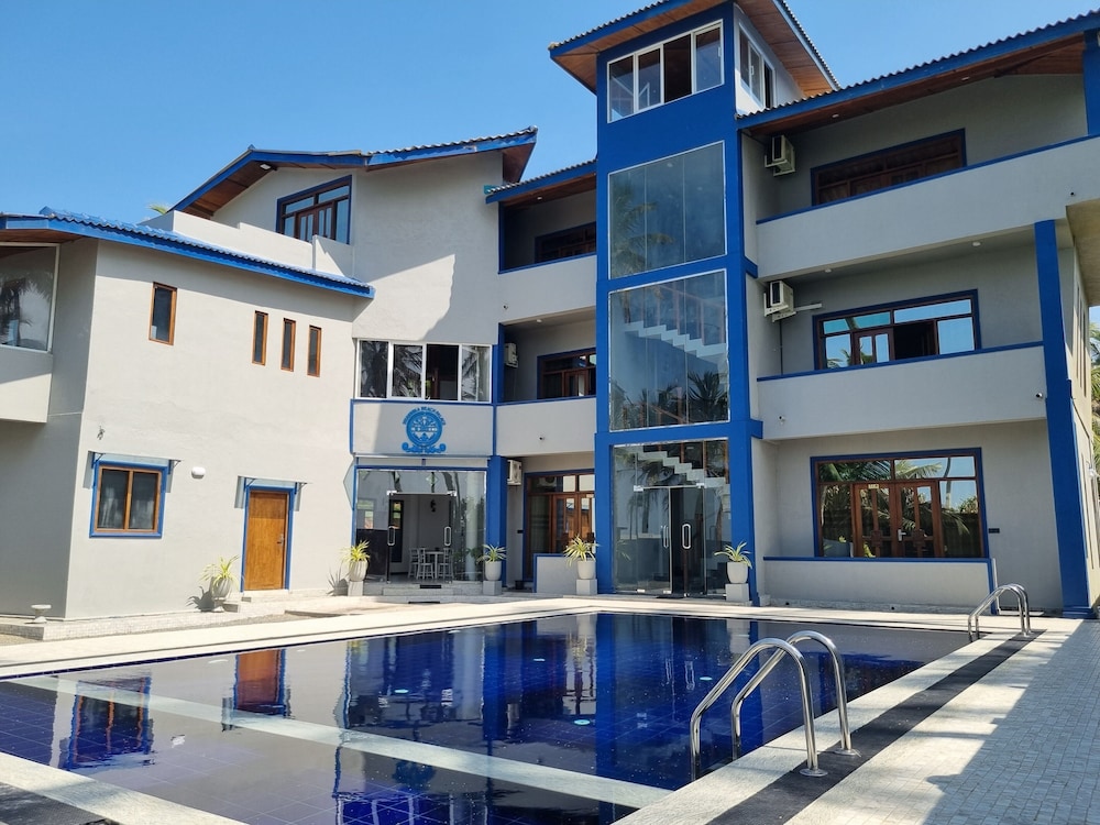 Dhammika Beach Palace in Kalutara, Sri Lanka