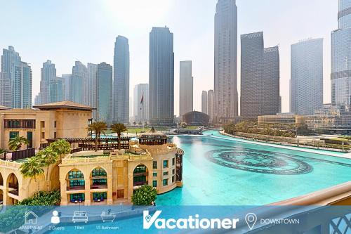 Vacationer I Souq Al Bahar One Bed with Dubai Fountain View — 4-Star Luxury Hotel in Dubai, United Arab Emirates