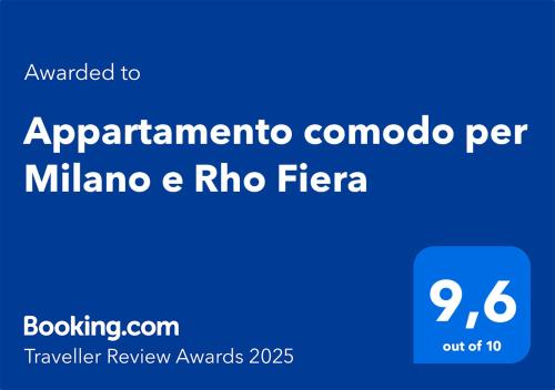Appartamento comodo per Milano e Rho Fiera — 4-Star Luxury Hotel in Milan, Italy