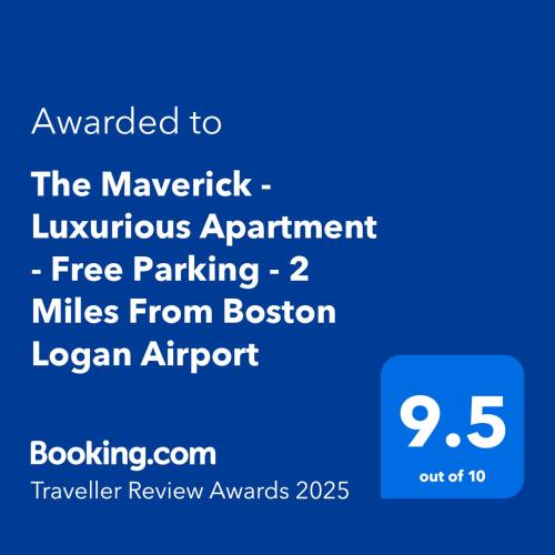 The Maverick Downstairs Lux Apartment Free Parking 2 Miles From Airport & Downtown Boston — 4-Star Luxury Hotel in Chelsea, United States