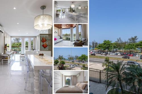 2 SUÍTES Vista MAR Praia do Recreio e Pedra do Pontal Condomínio com Estacionamento e Portaria 24h Cozinha Completa Wi Fi e Ar Condicionado — 4-Star Luxury Hotel in Rio De Janeiro, Brasil