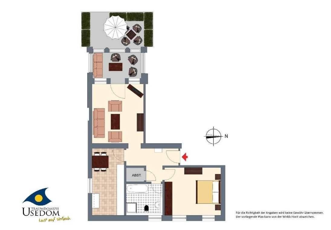 Villa Waldblick Whg 02 — 4-Star Luxury Hotel in Seebad Bansin, Germany