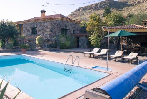 Vivelorural casa en Valle de Chira con piscina — 4-Star Luxury Hotel in San Bartolome De Tirajana, Spain