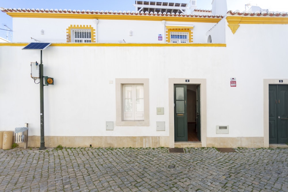 Yellow Stripe in Tavira in Tavira, Portugal