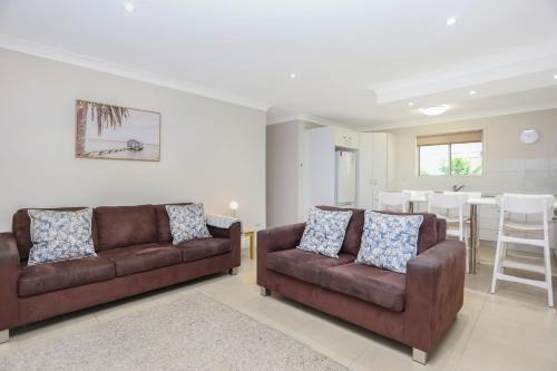 Coastal Calm on Cooloon in Hawks Nest, Australia