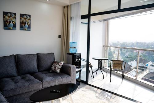 Cozy One Bedroom Apartment with Fantastic Skyline View in Kileleshwa Nairobi