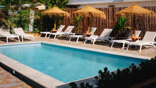 Tiki Blou Mini resort centraal gelegen tussen Mambo Beach & Jan Thiel in Willemstad, CURAÇAO