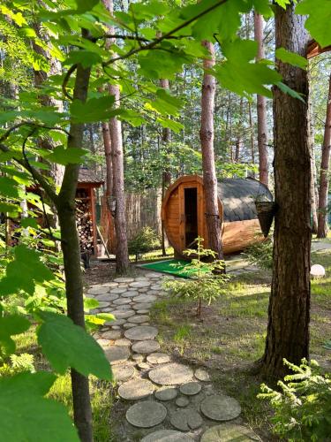 Domek pod Klonem typ Mobilny pet-friendly hotel Biszcza