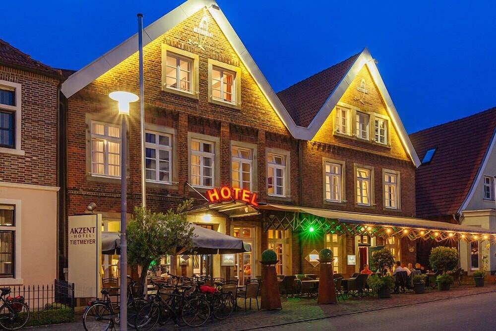 Front of property - evening/night