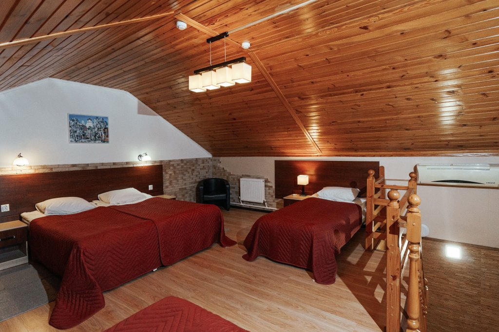 Gostevoe Podvorye Sokolikha in Pskov, Russia