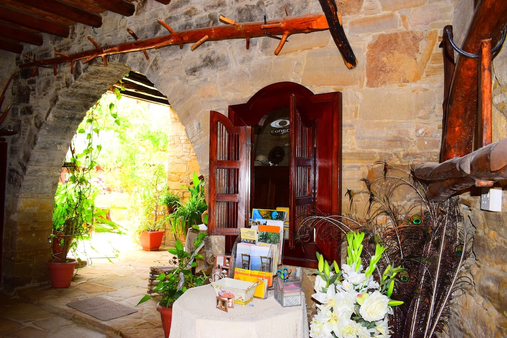 Interior entrance