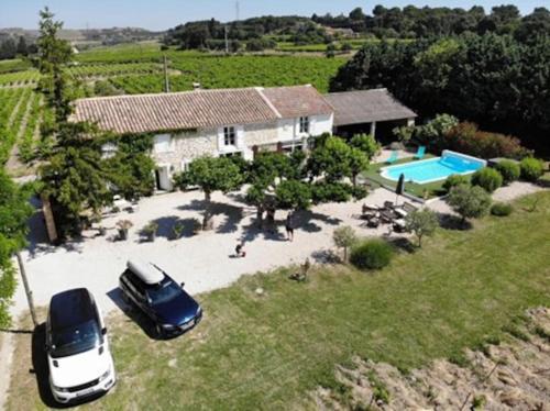 Mas 19e Entierement Climatise Avec Piscine A Usage Exclusif — Roquemaure