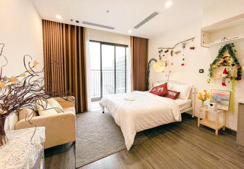 Apartment 1BR FL28th Ruby Vinhomes Ocean Park — 4-Star Luxury Hotel in Hanoi, Vietnam