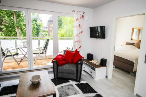 Ferienwohnung Strandvilla Augustusbad 14 — 4-Star Luxury Hotel in Scharbeutz, Germany