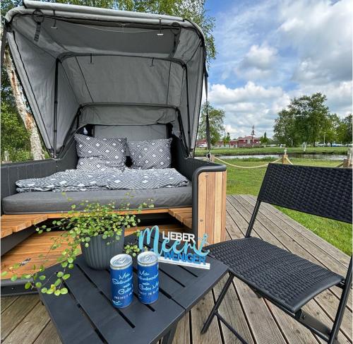 Schlafstrandkorb - carbon neutral hotel in Unknown City