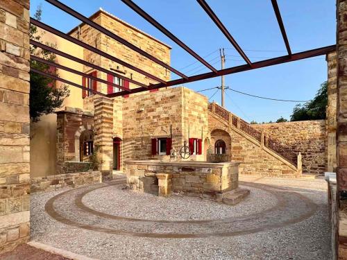 Pyrgos Rodocanachi Πύργος Ροδοκανάκη in Chios, Greece