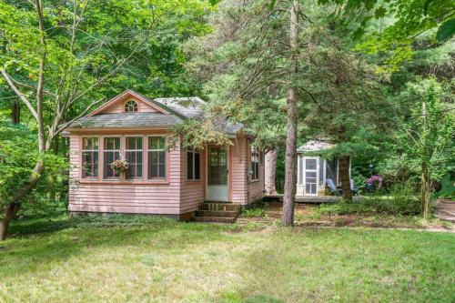 The Pink Lady of The Lake in Fennville, United States