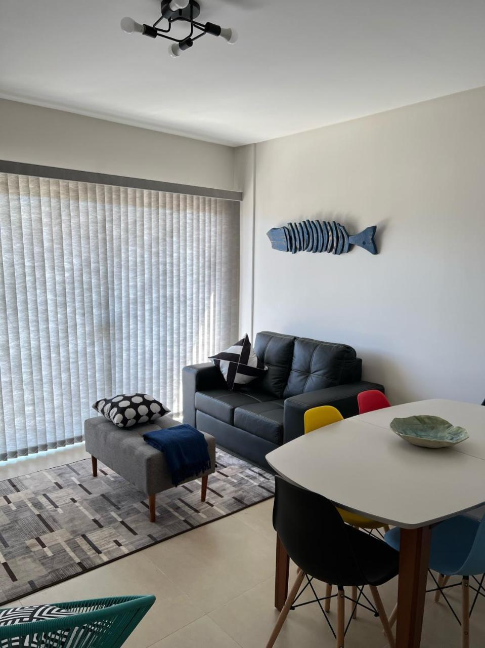 Encanto de Apartamento Novo a 290 Metros Da Praia Do Canto Grande