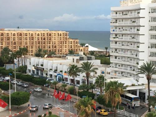 Sousse Corniche in Front of Riadh Palm Hotel in Sousse, Tunisia