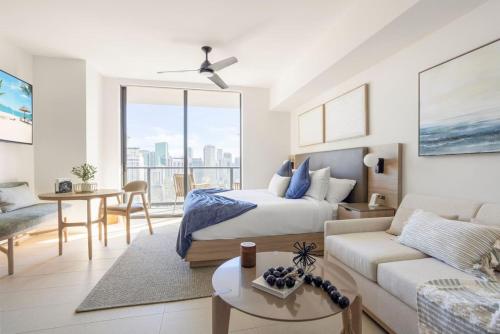 3012 Studio in front of Kaseya Center with Pool in Miami, United States