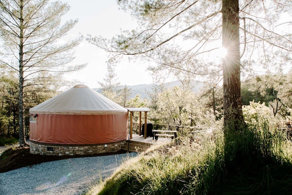 Santeetlah @ Sky Ridge Yurts in Bryson City, United States