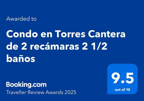 Condo en Torres Cantera de 2 recámaras 2 1 2 baños — 4-Star Luxury Hotel in La Paz, Mexico